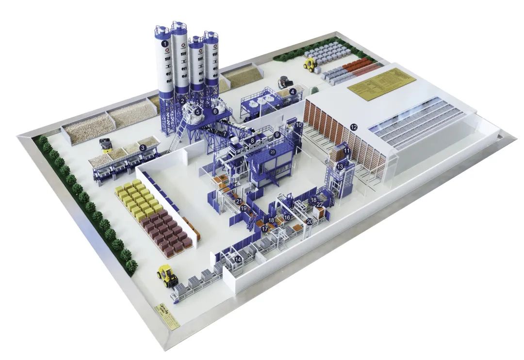 項(xiàng)目現(xiàn)場|泉工股份全自動生態(tài)砌塊生產(chǎn)線成功引領(lǐng)華東地區(qū)再生資源化發(fā)展！