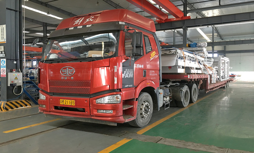 項目發(fā)貨|年處理工業(yè)危廢10000噸，策尼特ZN1200S帶離線碼垛機(jī)簡易生產(chǎn)線發(fā)貨華東地區(qū)